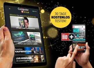 Kostenlos testen: Neuer COMPUTER BILD CLUB mit ePaper und Vorteilen news-08082024-085628
