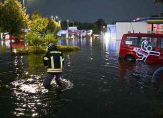 Unwetterfolgen: Überschwemmte Keller und Zugunglück – Deutschlandschaden news-14082024-094244