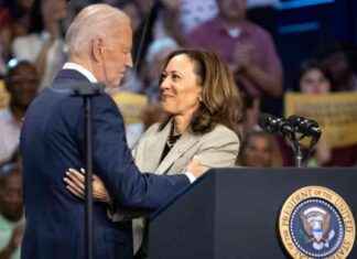 Gemeinsamer Wahlkampfauftritt: Biden und Harris zeigen Einigkeit news-16082024-054428