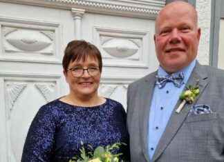 Hochzeit von Norbert Pesenacker und Annette Sprey: Vom Stammtischkollegen verkuppelt. news-16082024-174455