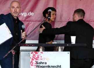 Angriff auf Sahra Wagenknecht: Zwischenfall bei Wahlkampfveranstaltung news-30082024-004909