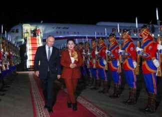 Wladimir Putin reist zur Ehrengarde in die Mongolei news-03092024-010230