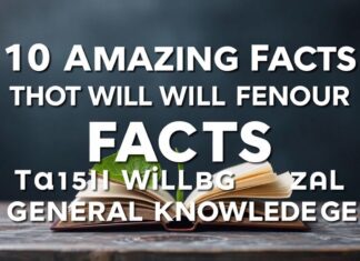 10 erstaunliche Fakten, die Ihr Allgemeinwissen bereichern werden 10 Amazing Facts That Will Enrich Your General Knowledge
