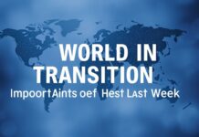 Die Welt im Wandel: Wichtige Ereignisse der letzten Woche The World in Transition: Important Events of the Last Week