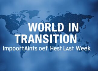 Die Welt im Wandel: Wichtige Ereignisse der letzten Woche The World in Transition: Important Events of the Last Week