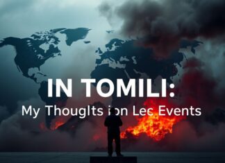 Die Welt in Aufruhr: Meine Gedanken zu den jüngsten Ereignissen The World in Turmoil: My Thoughts on Recent Events