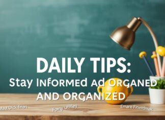 Tägliche Tipps: So bleiben Sie stets informiert und organisiert Daily Tips: Stay Informed and Organized